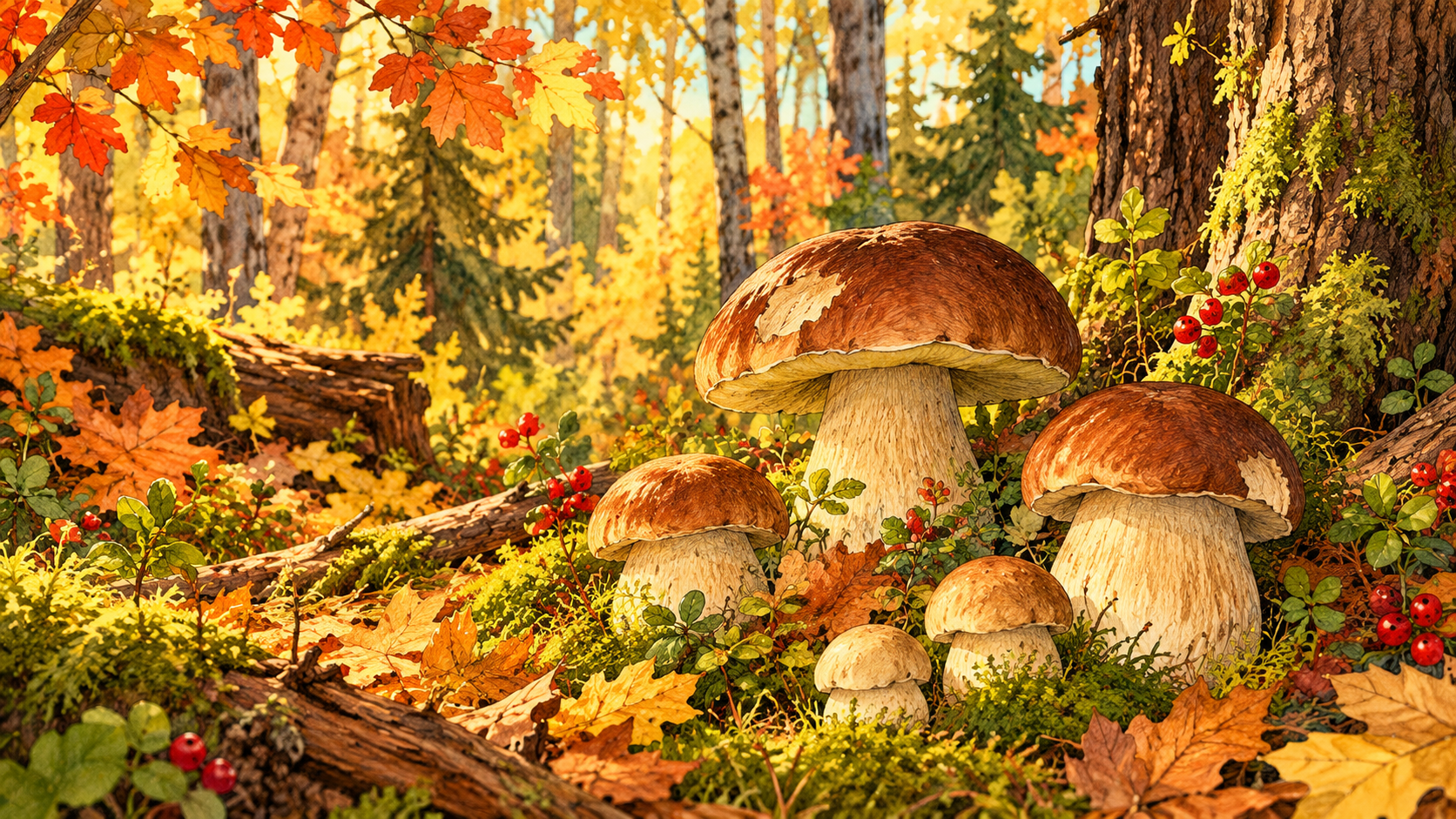 Пейзаж: Осенние истории